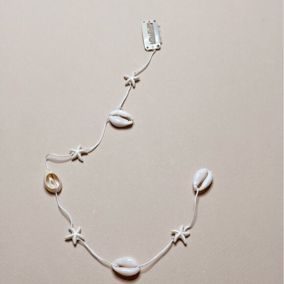 Shell and Starfish Hair Clip S974 - Picture 3 of 4